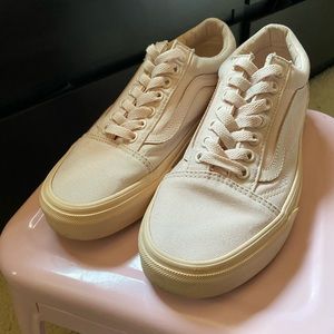 Peach oldskool Vans